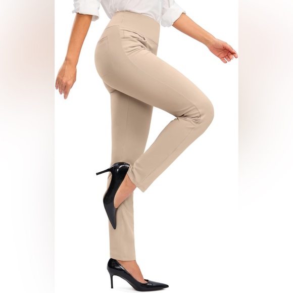 Rammus Women’s High Waist Dress Pants w/ Pockets Business Casual Stretchy XL NWT - Picture 1 of 10